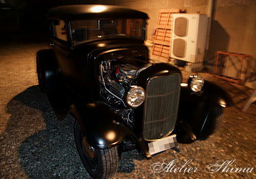 1931年に製造された車。。。予想外に速くてビックリしました。w