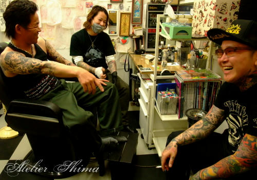 SKIN EVOLUTION（スキンエボリューション） オオキさん、彫だいさん、Yoshiさん。