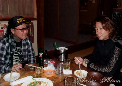 オオキさんと彫だいさん、色々ありがとうございました。