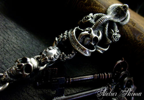 Cobra & Skull Key Chain （コブラ＆スカルキーチェーン）