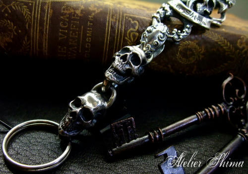 Cobra & Skull Key Chain （コブラ＆スカルキーチェーン）