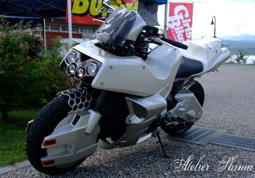 バイク雑誌の企画で製作したマシーン!
