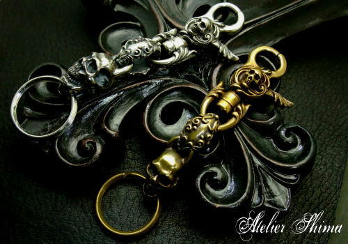 Skull Clip With Skull 