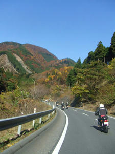 鯖街道367北上中