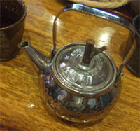 急須の蓋がおもしろい