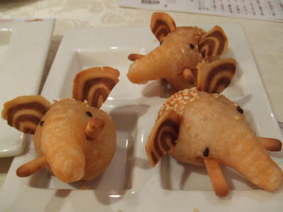動物飲茶　意外と美味い