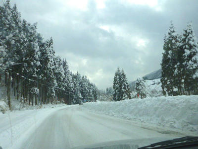 鯖街道の雪景色