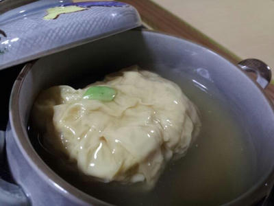 タイヒラメの湯葉蒸
