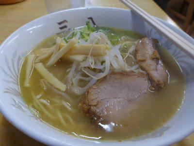 小ラーメンは　並サイズ