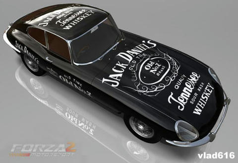 フォルツァ2　ペイント車　JACK DANIEL'S　前