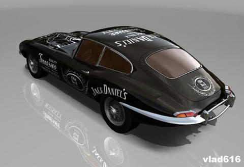 フォルツァ2　ペイント車　JACK DANIEL'S　後