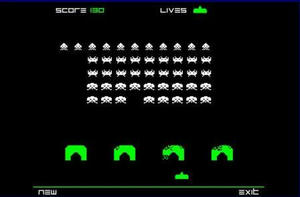 [画像：Space Invaders]