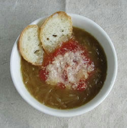 オニオングラタンスープ 一人暮らしの簡単 やさいレシピ