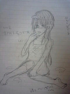 いいえ、チョコです。