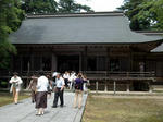 倭文神社　拝殿