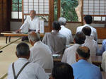 神社総代会参拝