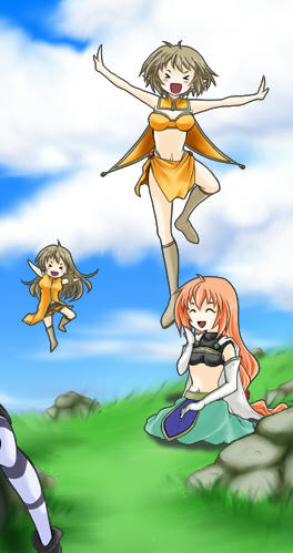 下記事絵の完成版一部