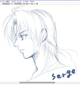 落書きもラクガキなセルジュさん