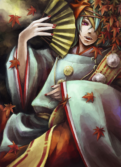塗り絵 「舞。」
