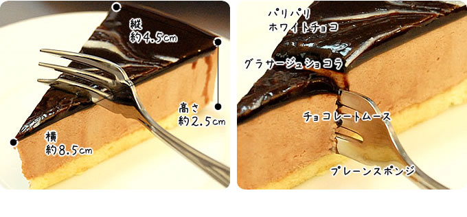 りょうおもい＆チョコスイーツ セット（ケーキ5種）