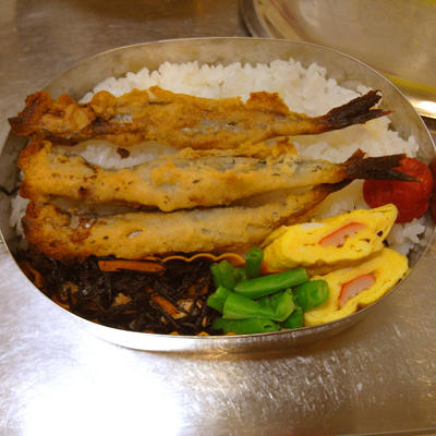 ししゃもフライ弁当