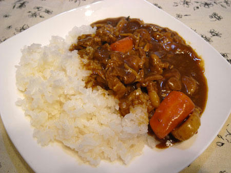 にんにくポークカレー