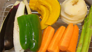 素揚げ野菜