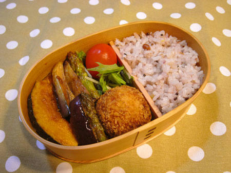 野菜の揚げびたし弁当