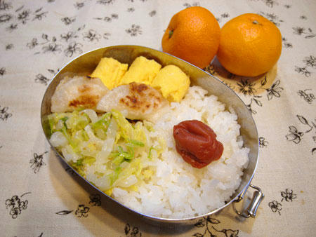 大根餃子弁当