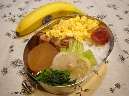 大根と豚バラのべっこう煮弁当