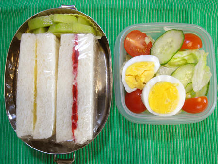 ジャムサンド弁当