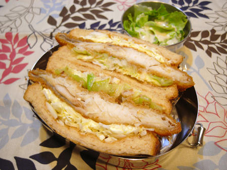 フィッシュサンド弁当
