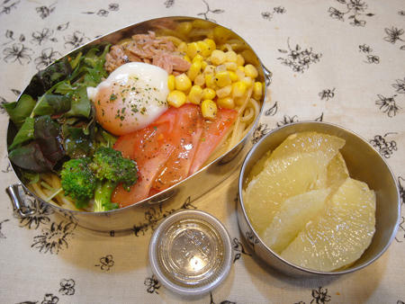 ツナのサラダパスタ弁当