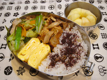 野菜炒め弁当