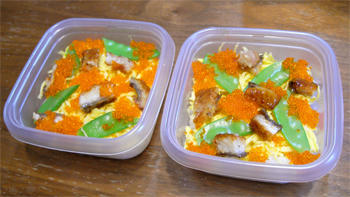 ミニちらし弁当