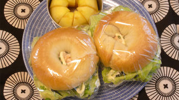 蓋をしてラップで包んで完成