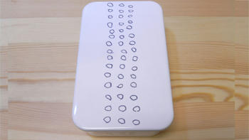 新しい琺瑯の弁当箱