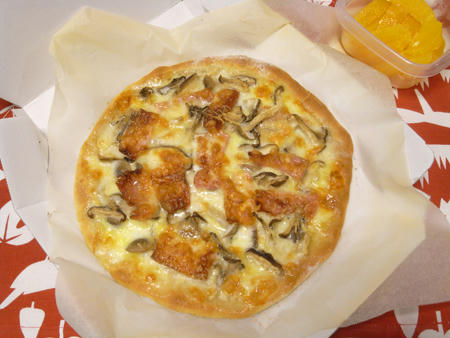 キノコのチーズピザ弁当
