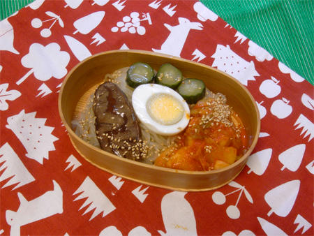 ぴょんぴょん舎の盛岡冷麺弁当