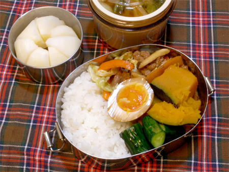 牛キャベツオイスター炒め弁当