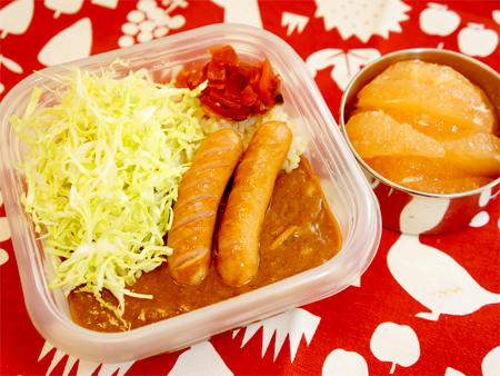 ウインナーカレー弁当