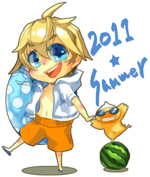 夏ですね。