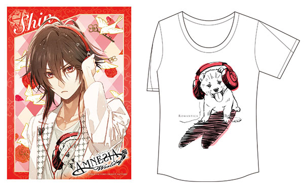 AMNESIA World × ROMANTICA Clothesコラボ Tシャツ