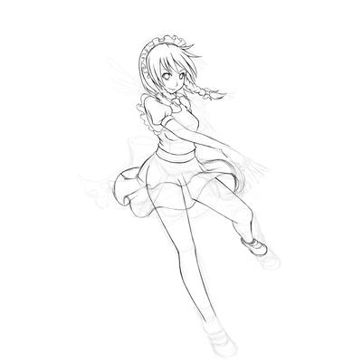 咲夜さん描き中 ことりぶろぐ