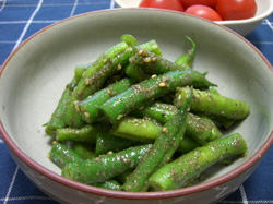 インゲンごま和え