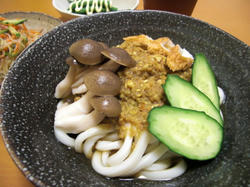 冷やしカレーうどん