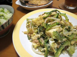 ゴーヤーチャンプルーその１