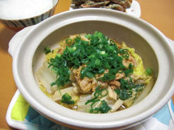 白菜と豚肉の蒸し煮