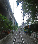バンコクの線路