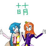 金鳥と青姫